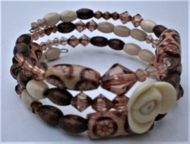 Gratis bij een bestelling vanaf €25,00 Zelfmaak spiraal armband