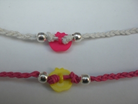 Armband met appel in veel kleuren