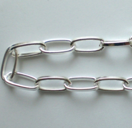 Schakelketting glad 10x5mm