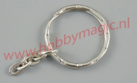 Sleutelhanger splitring met ketting