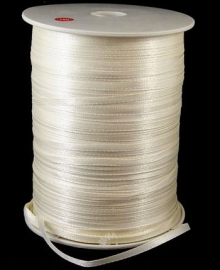 Satijnlint 3mm beige