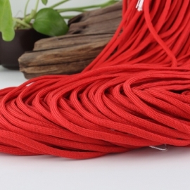 1 meter Paracord rood