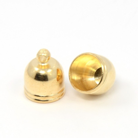 500 Leer/veter eindkapje 10x7mm