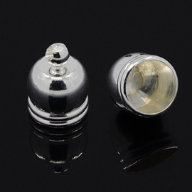 10 Leer/veter eindkapje 8x5mm