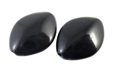 100 x Kralen zwart 16x12.5mm
