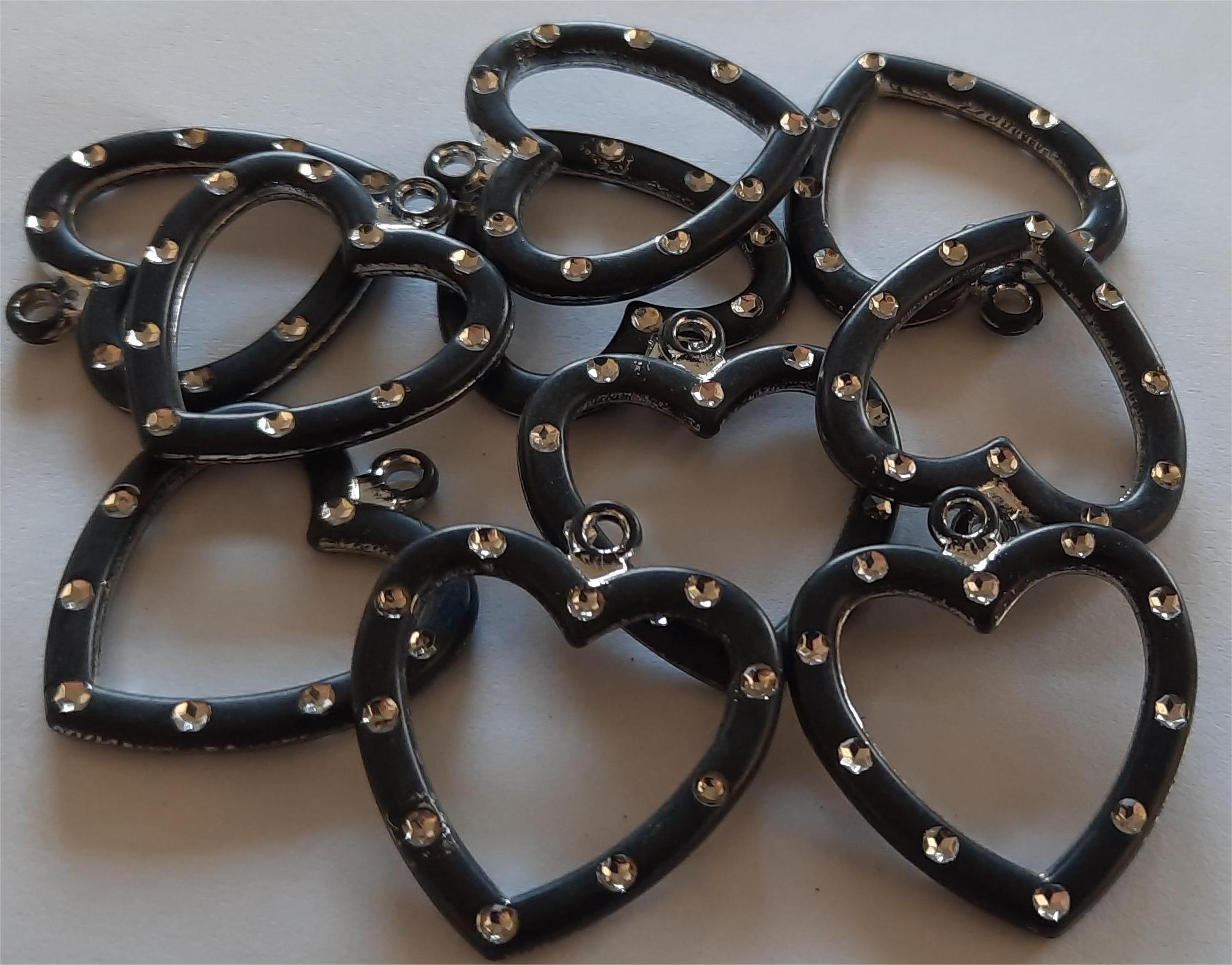 25 X Hanger hart zwart