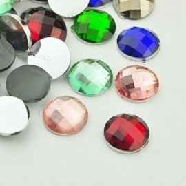 Cabochons gemengde kleuren Aantal 10