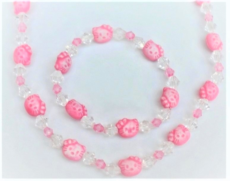 Ketting en armband  Hello kitty