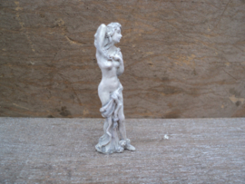 Poppenhuis miniatuur beeld klassieke dame schaal 1:12