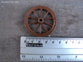 Dollhouse miniature  wagon wheel