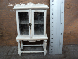Dollhouse miniature cabinet on legs in 1"scale