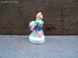 Statue pin-up girl beach ball