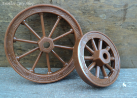 Dollhouse miniature  wagon wheel