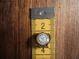 Dollhouse miniature standing clock 1" scale