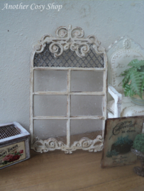 Dollhouse miniature arch window in 1" scale