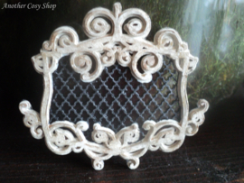 Dollhouse miniature rococo style window in 1"scale