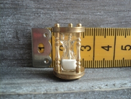 Dollhouse miniature hourglass 1" scale