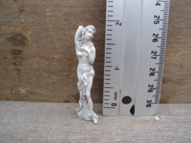 Poppenhuis miniatuur beeld klassieke dame schaal 1:12