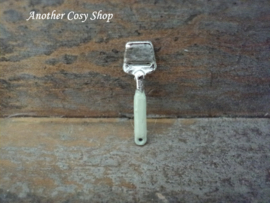 Dollhouse miniature cheese slicer in 1" scale