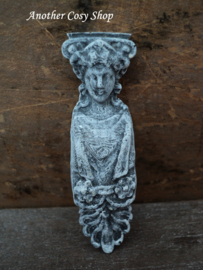 Poppenhuis miniatuur bouwelement console dame schaal 1:12