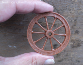 Dollhouse miniature  wagon wheel