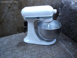 Dollhouse miniature  stand mixer in 1" scale