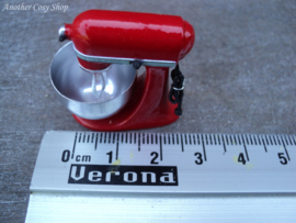 Dollhouse miniature  stand mixer in 1" scale