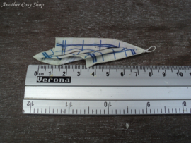 Dollhouse miniature hanging dish cloth in 1" scale