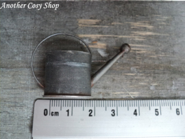 Dollhouse miniature garden watering can in one inch scale
