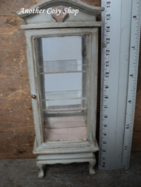 Dollhouse miniature display cabinet 1"scale
