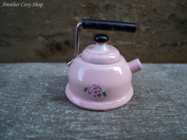 Dollhouse miniature water kettle in 1" scale