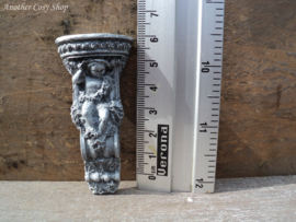 Dollhouse miniature wall console angel in 1" scale