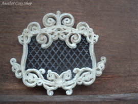 Dollhouse miniature rococo style window in 1"scale