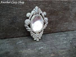 Dollhouse miniature mirror in 1" scale