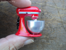 Dollhouse miniature  stand mixer in 1" scale