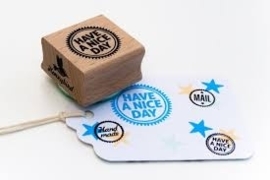 Stempel: HAVE A NICE DAY.