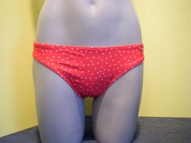 Shiwi bikinislip rood polka maat 40