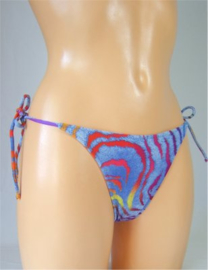 Occhi Verdi Bikini string broekje blauw 38