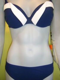 Rebecca swimwear bikini 40C blauw/wit