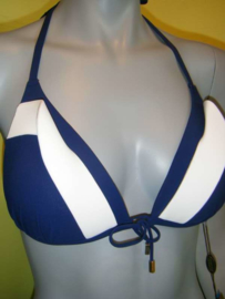 Rebecca swimwear bikini 40C Blauw - wit