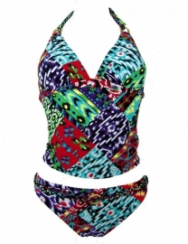 Vallarta tankini met haltertop  L 36