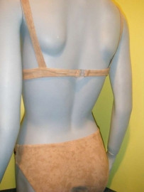 MEXX beugel bikini suede 38 beige