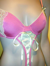 stringbody paars lingerie