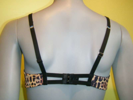 Sapph GLAMOROUS luipaard BH 70B