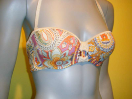 Ellipse Bikini Paisley-Paradise strapless top 85C