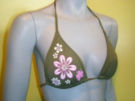 HopLun bikinitop groen 38