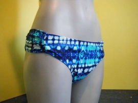 Shiwi gevlekte blauwe bikini slip 40