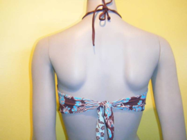 Ellipse Bikini Amalfi bandeau top 36B 38B 40C