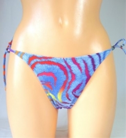 Occhi Verdi Bikini string broekje blauw 38