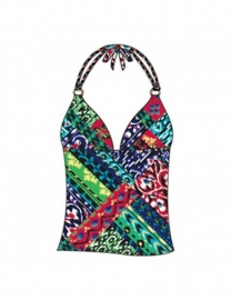 Vallarta tankini met haltertop  L 36